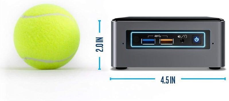 Intel NUC 8 Mainstream Kit (NUC8i3BEH) - Core i3, Tall, Add't Components Needed