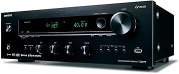 Onkyo TX-8270 2 Channel Network Stereo Receiver with 4k HDMI