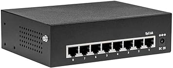 Intellinet Network Solutions 561204 8-Port Gigabit Ethernet PoE+ Switch