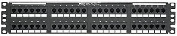 Panduit DP48688TGY Category-6 48-Port Flat Punchdown Patch Panel