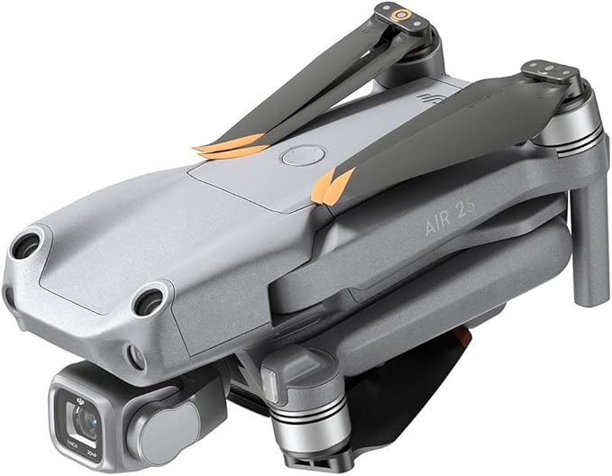 DJI Air 2S, Drone Quadcopter UAV with 3-Axis Gimbal Camera, Travel Essentials, 5.4K Video, 1-Inch CMOS Sensor, 4 Directions of Obstacle Sensing, 31 Mins Flight Time, 12km (7 mi) 1080p Video Transmission, Gray
