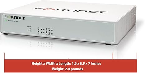 FortiGate-80F Network Security Appliance Plus 1 Year FortiGuard Unified Threat Protection (UTP) and FortiCare Premium (FG-80F-BDL-950-12)
