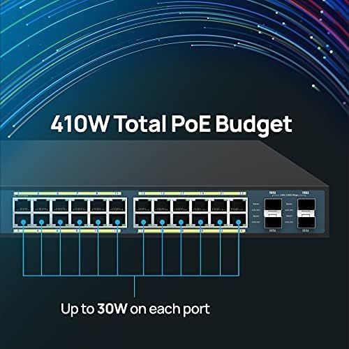 Engenius Neutron Ews 24-Port Managed Gigabit 410w Poe+ Switch - 24 Network, 4 Expansion Slot - Mana