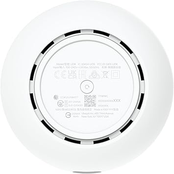 Ubiquiti Networks UniFi UDR-US Dream Router, All-in-One Router, WiFi 4 / WiFi 5 / WiFi 6, Dual-Band (2.4 GHz/5 GHz), 1 x GbE WAN Port, 4 x GbE LAN Ports (2 PoE), White