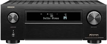 Denon AVR-X6700H 8K Ultra HD 11.2 Channel (140Watt X 11) AV Receiver - 3D Audio & Video with IMAX Enhanced, Built for Gaming, Music Streaming, Alexa + HEOS