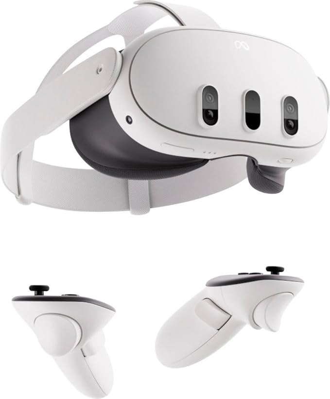 Meta Quest 3 128GB — Breakthrough Mixed Reality — Powerful Performance