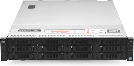Dell PowerEdge R720xd Server 2X E5-2680 2.70Ghz 16-Core 96GB 12x 4TB H710 (Renewed)