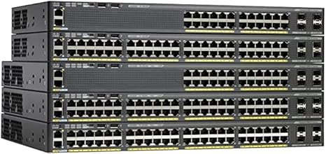 Cisco WS-C2960XR-24TS-I Catalyst 2960-XR 24Port Gigabit Switch 4X1G SFP (Renewed)