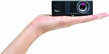 Optoma ML750 WXGA 700 Lumen 3D Ready Portable DLP LED Projector with MHL Enabled HDMI Port, White