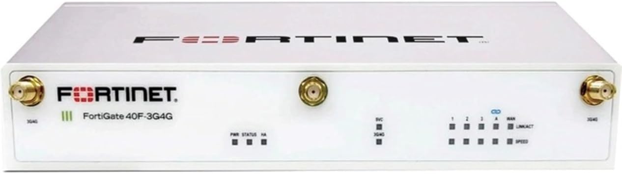 Fortinet FortiGate 40F-3G4G Network Security Appliance