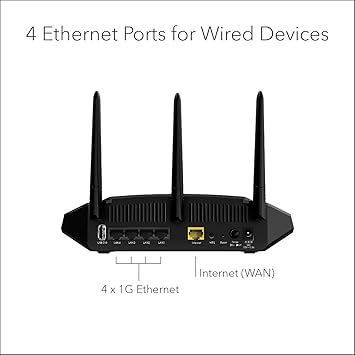 NETGEAR Wireless Desktop Access Point (WAC124) - WiFi 5 Dual-Band AC2000 Speed | 4 x 1G Ethernet Ports | Up to 64 Devices | WPA2 Security | Desktop | MU-MIMO | Supports 3 SSIDs | 802.11ac