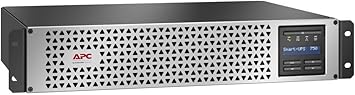 APC Smart-UPS 750VA Lithium Battery UPS with SmartConnect, SMTL750RM2UC, Pure Sine Wave, Short-Depth 120V Uninterruptible Power Supply