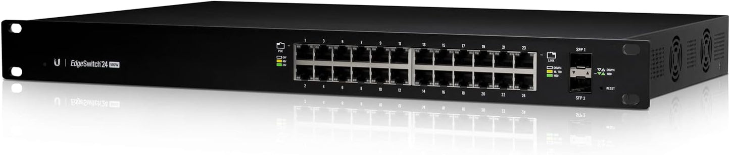 Ubiquiti EdgeSwitch ES-24-500W 24-Ports L3 Managed