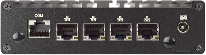 OPNsense Fanless Compact Open Source Freebsd Firewall Solution, 4 x Intel GbE LAN