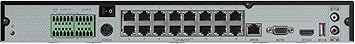 Speco N16NRE4TB 4K H.265 16 Channel Facial Recognition NVR with Built-in PoE Ports, 4TB and Smart Analytics