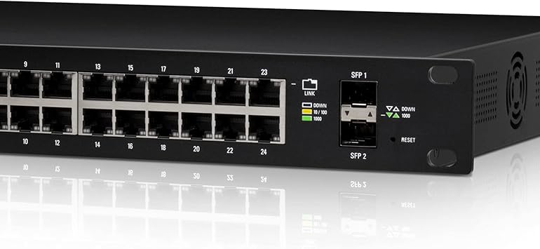 Ubiquiti EdgeSwitch ES-24-500W 24-Ports L3 Managed