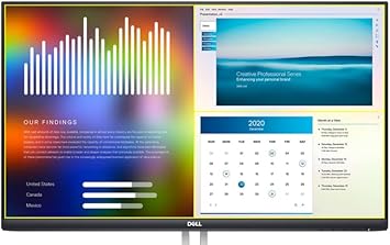 Dell S2421HN 24 Inch Full HD 1080p (1920 x 1080) 75Hz IPS Ultra-Thin Bezel Monitor 2 x HDMI Ports, Audio Line Out, Adaptive AMD FreeSync, Silver