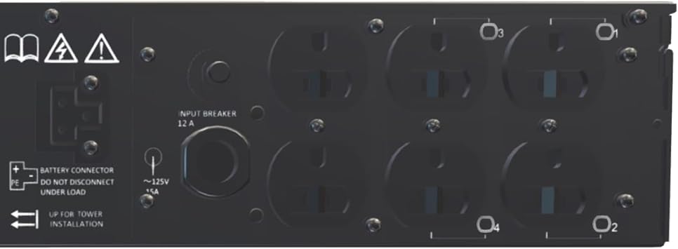 Liebert GXT5 1000VA Online-Double Conversion Rack/Tower with Snmp/Webcard (GXT5-1000LVRT2UXLN)