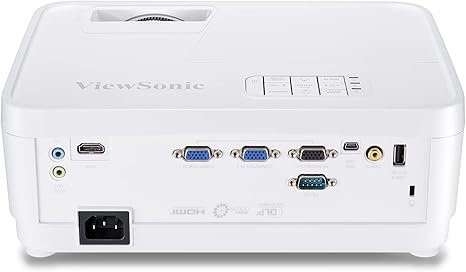 ViewSonic PS501X 3400 Lumens XGA HDMI Short Throw Projector for Home and Office