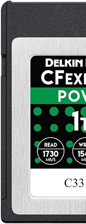 DELKIN Devices 1TB Power CFexpress Type B Memory Card Black DCFX1-1TB