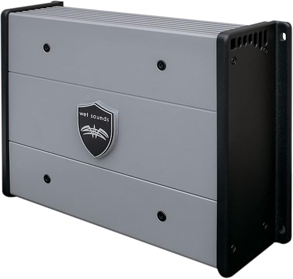 Wet Sounds 600W RMS 4 Channel Class D Hydro Tech Series Marine Amplifier | HTX-4