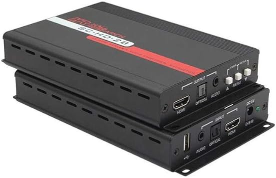 Hall Research SC-HD-2B 4K/60Hz HDMI Scaler with Audio Embed/Extract & Image Flip Capability
