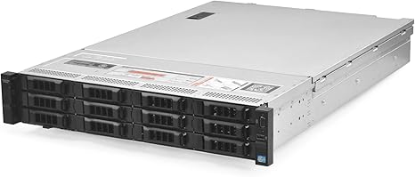 Dell PowerEdge R720xd Server 2X E5-2680 2.70Ghz 16-Core 96GB 12x 4TB H710 (Renewed)