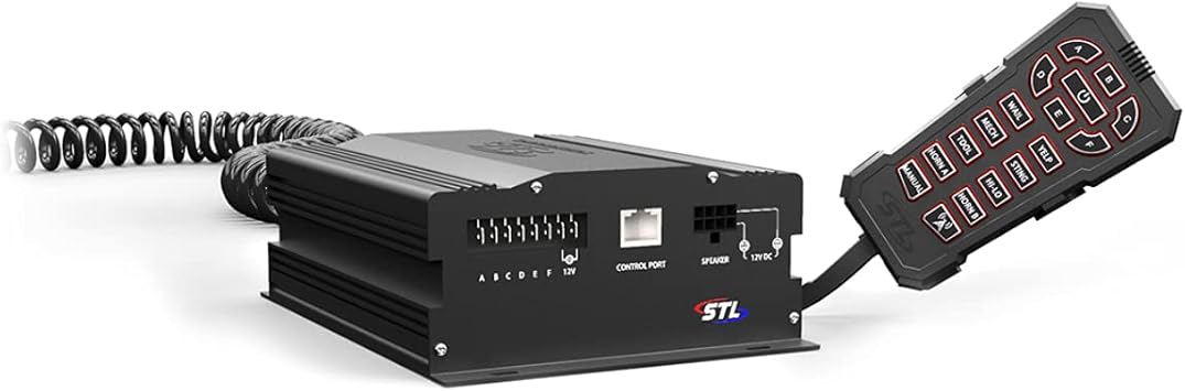 SpeedTech Lights Vireo 100W Police Siren System & Control Box