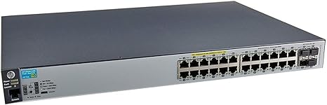 HP J9773A E 2530-24G-PoE+ Switch - Switch - Managed - 24 x 10/100/1000 (PoE+) + 4 x Gigabit SFP - Desktop, Rack-mountable, Wall-mountable - PoE+
