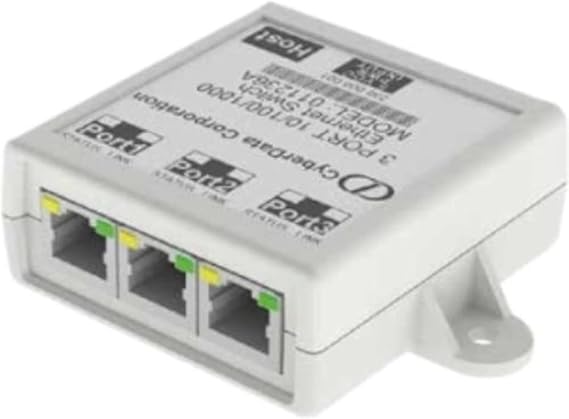 CyberData 011236 3 Port Gigabit Ethernet Switch (CD-011236)