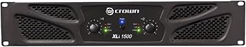 Crown XLi1500 Two-channel, 450W at 4Ω Power Amplifier
