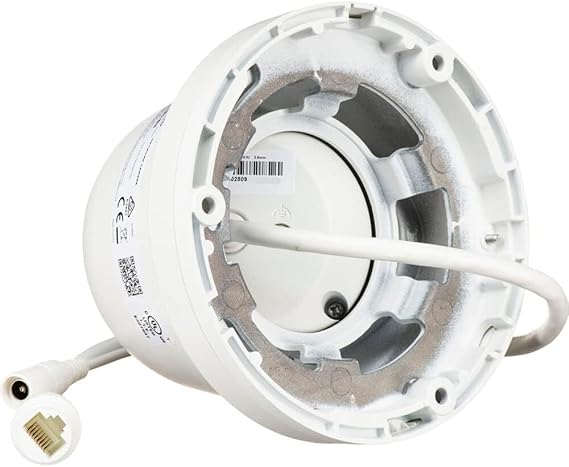 Hikvision AcuSense DS-2CD2383G2-IU 8MP Network Turret Camera with Night Vision & 2.8mm Lens (White)