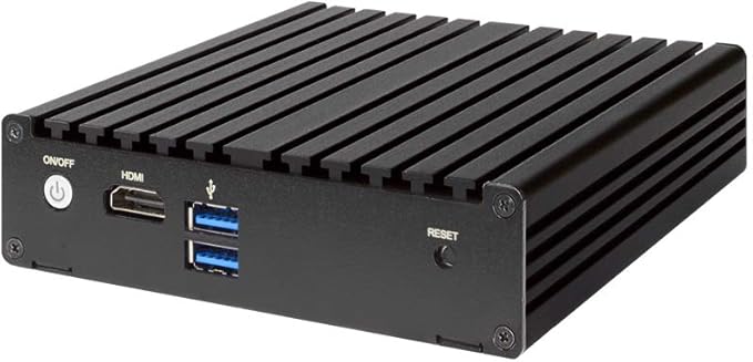 OPNsense Fanless Compact Open Source Freebsd Firewall Solution, 4 x Intel GbE LAN