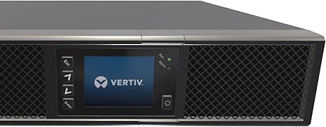 Vertiv Liebert GXT5 UPS with SNMP/Webcard - 1000VA 1000W 120V, Online Double Conversion 2U Rack/Tower, Energy Star Certified, Lead Acid, Sine Wave, Battery Backup, 1.0 Power Factor(GXT5-1000LVRT2UXLN)