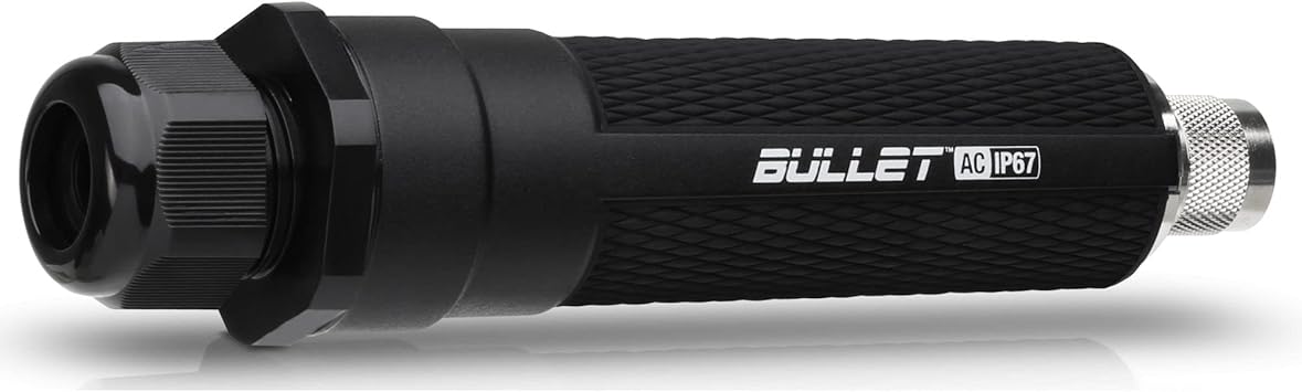 Ubiquiti Networks - BulletAC-IP67 - Bullet Dual Band AC Titaniu