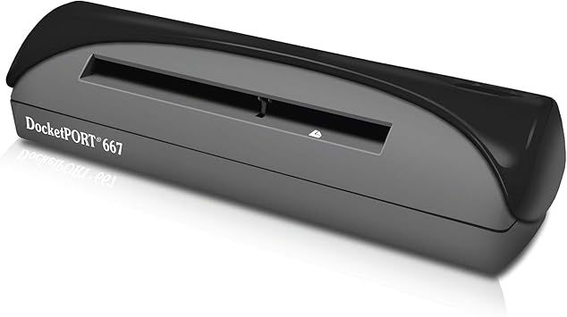 DocketPORT 667 Simplex Card Scanner (DP667) with DocketSCAN Business Card