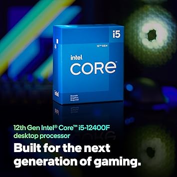 Intel Core i5-12400 Desktop Processor 18M Cache, up to 4.40 GHz