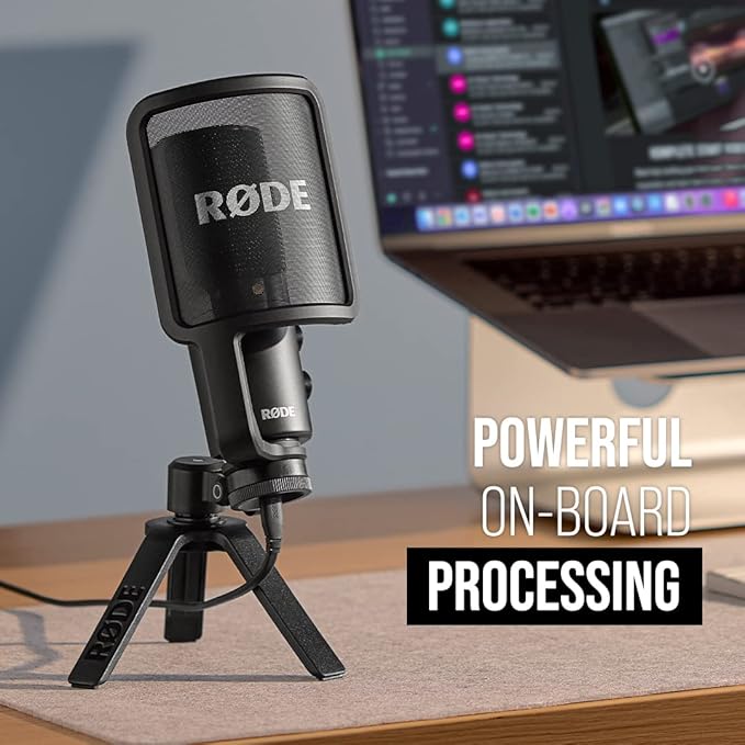 Rode NT-USB+ USB Condenser Microphone, Black