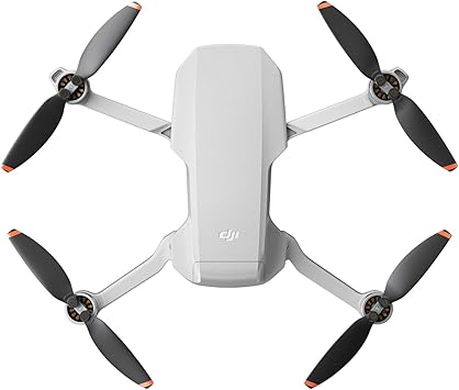 DJI Mini 2 – Ultralight and Foldable Drone Quadcopter for Adults and Kids, 3-Axis Gimbal with 4K Camera, 12MP Photo, 31 Mins Flight Time, OcuSync 2.0 10km HD Video Transmission, QuickShots, Gray