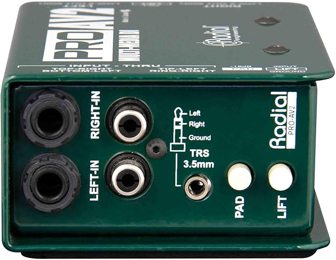 Radial Engineering ProAV2 Stereo Direct Box