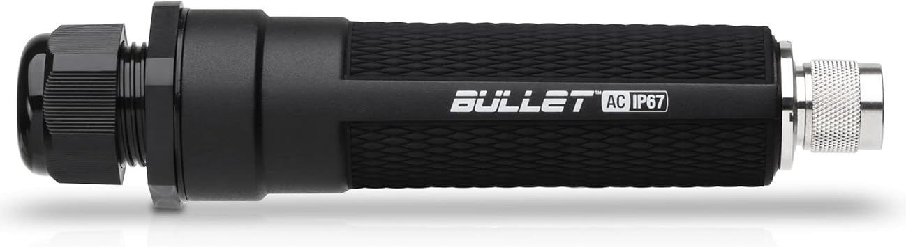 Ubiquiti Networks - BulletAC-IP67 - Bullet Dual Band AC Titaniu