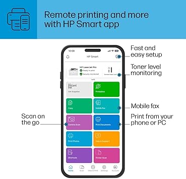 HP Laserjet Pro 4001dw Wireless Black & White Printer