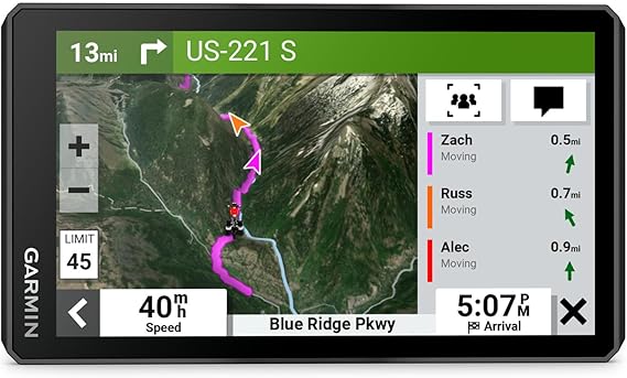 Garmin zūmo® XT2 All-Terrain Motorcycle Navigator, Ultrabright 6" Sunlight Readable Display, Visual Route Planner, and Ride Summaries