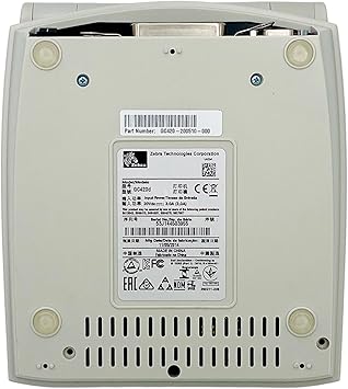 Zebra GC420d Direct Thermal Label Printer GC420-200510-000 USB Serial Parallel, Bundle with AC Adapter