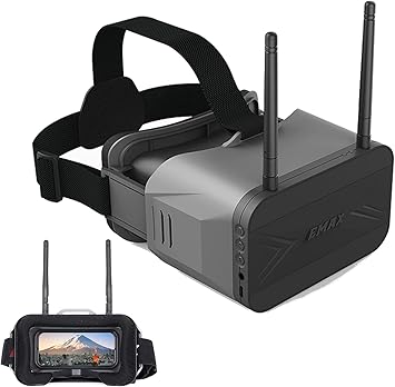 Tiny Hawk EMAX EZ Pilot Pro FPV Drone Set for Kids and Adult Beginners with Real 5.8g Goggles and Controller Easy to Fly Quadcopter (EZPILOTPRO)