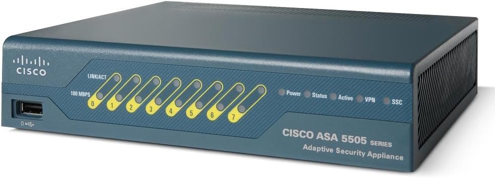 Cisco ASA5505-BUN-K9 Security Appliance 10