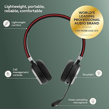 Jabra Evolve 65 SE - UC Stereo with Charging Stand