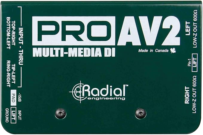 Radial Engineering ProAV2 Stereo Direct Box