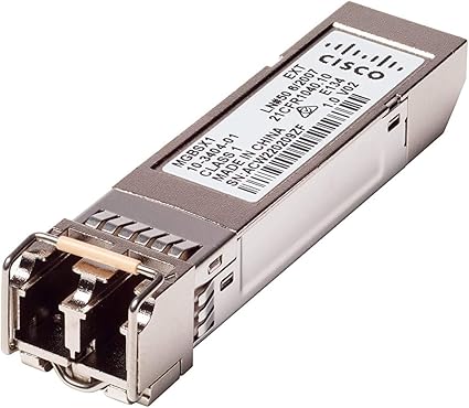 Cisco MGBSX1 SFP Transceiver | Gigabit Ethernet (GbE) 1000BASE-SX Mini-GBIC (MGBSX1)