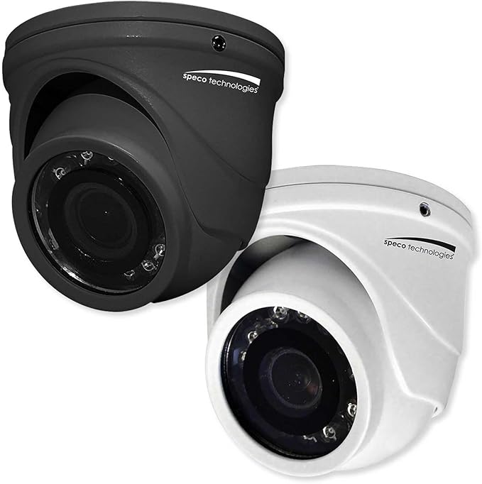 Speco 4MP HD-TVI Mini IR Turret w/2.9mm Lens - Grey